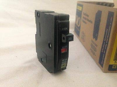 SCHNEIDER ELECTRIC Miniature Circuit Breaker 120/240-Volt 20-Amp QO120HM