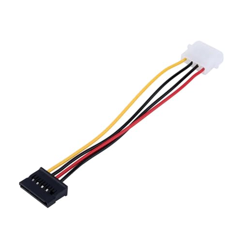 Cable adaptador 4 Pin IDE macho a 15 Pin SATA miniatura 2