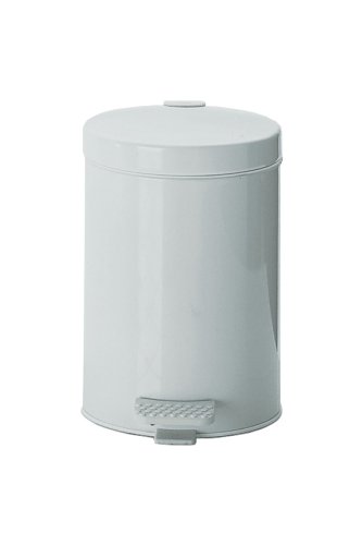 Amazon｜WESCO (ウェスコ) ペダル式ゴミ箱 ホワイト サイズ:∅20