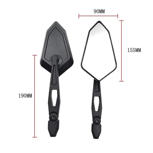 Espejos de moto con visión ampliada de 8 10 mm para Triumph 675 2