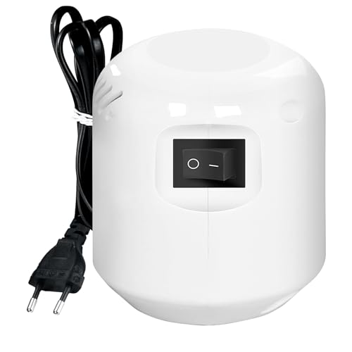 Bomba de Aire Eléctrica, Portátil Bomba de Aire Automática Bolsa De Almacenamiento al Vacío Bolsas de Vacío Ropa Adecuado para Bolsas al Vacio Ropa con Aberturas de Escape de 2,6 cm (Gris)