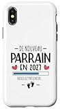 Installation facile De Nouveau Parrain 2027 - Annonce Tu Vas Encore Être Parrain Coque pour iPhone X/XS