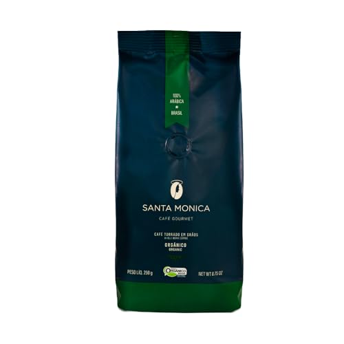 Cafe Santa Monica Café Organico em Grãos, Chocolate, 250 g