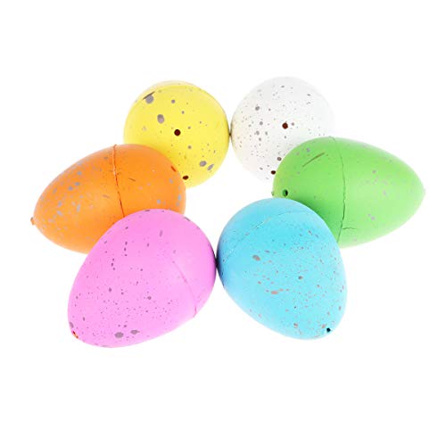BESTOYARD 6 peças de ovos de dinossauro que chocam a água, novidade em crescimento de ovos de dinoss