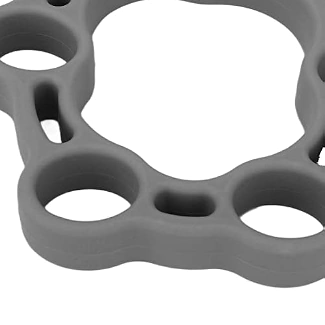 Finger Stretcher Exerciser, Forearm Adjustable Hand, Finger Stretchers, Grip Rings Hand Exerciser for Arthritis Carpal Tunnel Recovery (Grey)