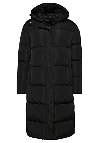 Superdry STUDIOS LONGLINE DUVET COAT, schwarz(ablack (02)), Gr. M