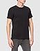 Marca Amazon - find. Camiseta Hombre, Pack de 5, Negro (5 X...