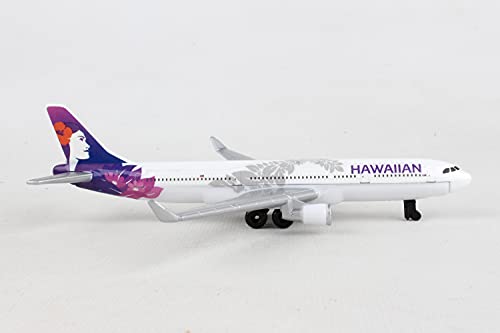 Daron Hawaiian Airlines Single Plane, White, Lemon Tree, 5 x 2 x 8 inches - Image 4