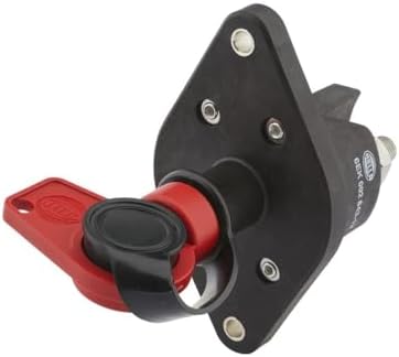 HELLA 6EK 002 843-121 Batterietrennschalter - Drehbetätigung - 24V | Anschlussanzahl: 2 - geschraubt - Schließer - oval