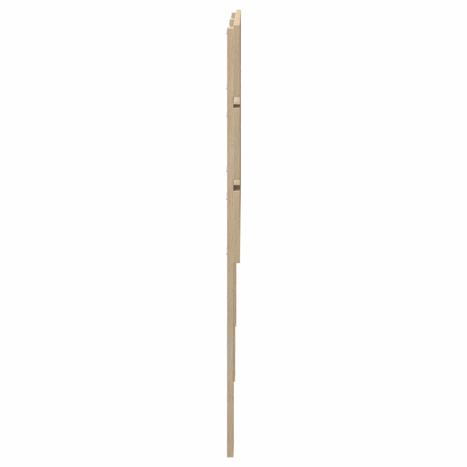 vidaXL Cabecero Roble Sonoma Madera de ingeniería