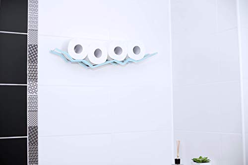 Estante de papel higiénico para decoración de baño, estante de made