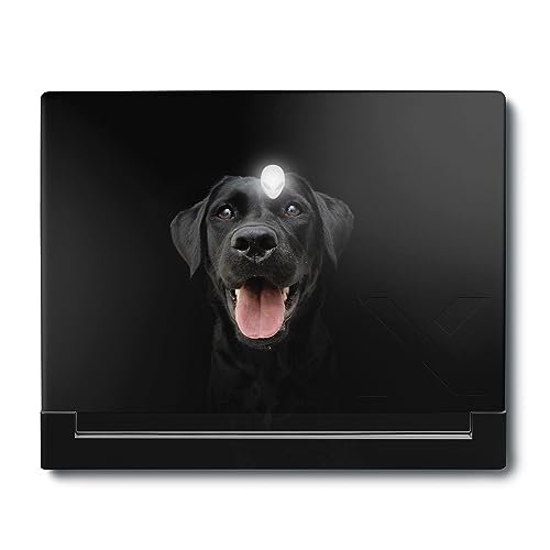 Image of MightySkins Skin Compatible with Alienware X16 R1 (2023) Full Wrap Kit - Black Lab | Protective, Durable, and Unique Vinyl Decal wrap Cover | Easy to Apply & Change Styles | Made in The USA