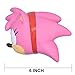 Just Toys Sonic The Hedgehog Mega SquishMe – Amy Rose | Officially Licensed Squishy, Slow-Rise Foam – 6″ - Sonic, Knuckles, Tails, Amy Rose, Super Sonic