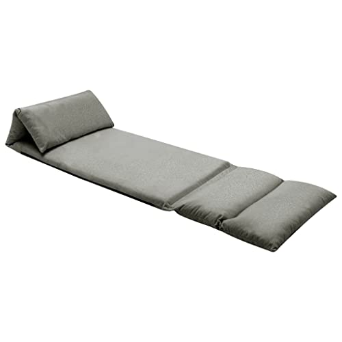vidaXL Bodenstuhl Faltbar Schlafsessel Sofastuhl Sessel Lounge Bodensessel...
