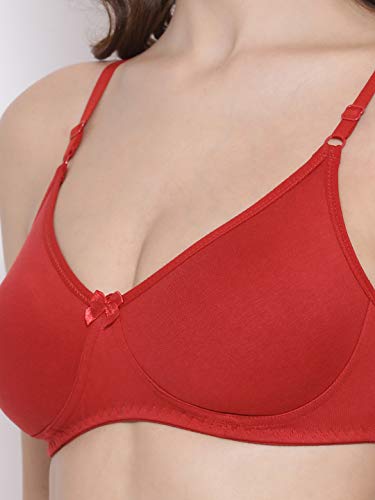 Image of Lyra Women's Cotton Non Padded Wire Free T Shirt Bra