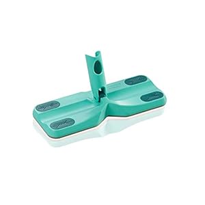 Leifheit Vloerplaat Clean and Away met Click System stofwisser voor droog reinigen, stofvanger voor telescoopstelen met…