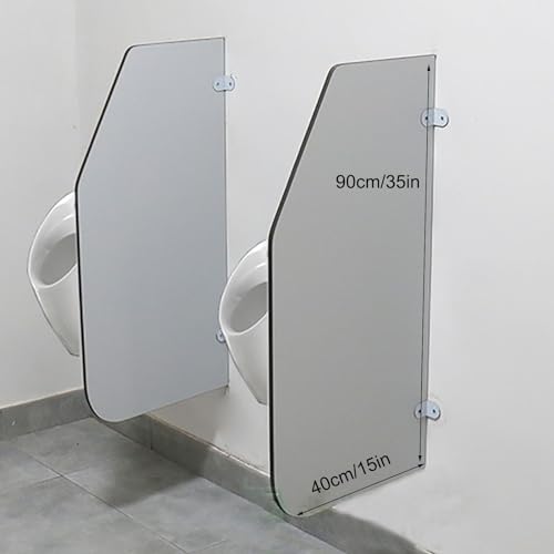 Cloison pour urinoir compacte afin de stopper les projections et protéger les murs de WC