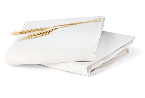 Image of Bloom Alma Papa Organic Fitted Sheet (Coconut White)