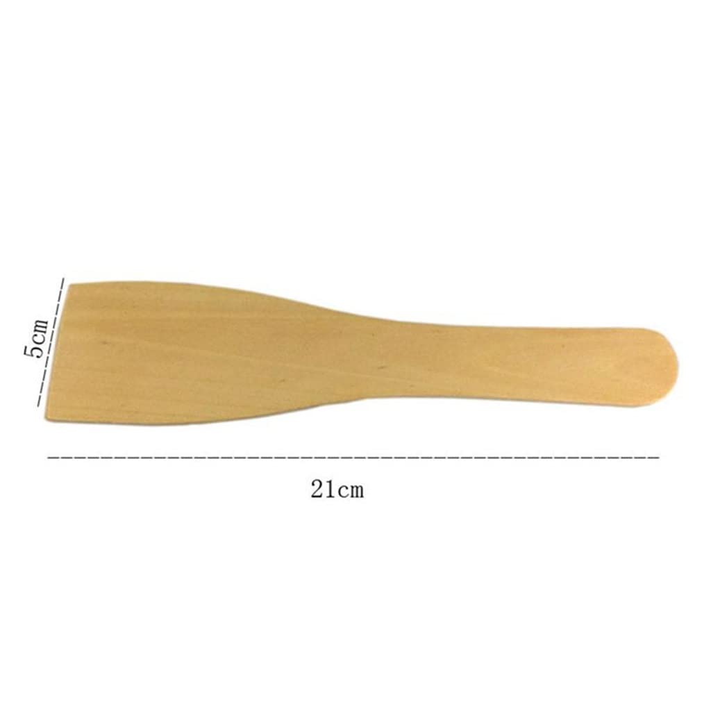6pcs Non-Stick Spatola in Legno Piccolo in Legno Cooking Shovel Kitchen Utensili
