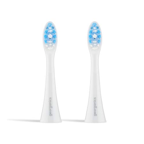 Georganics Sonic Toothbrush (Replacement Brush Heads 2 Pack)