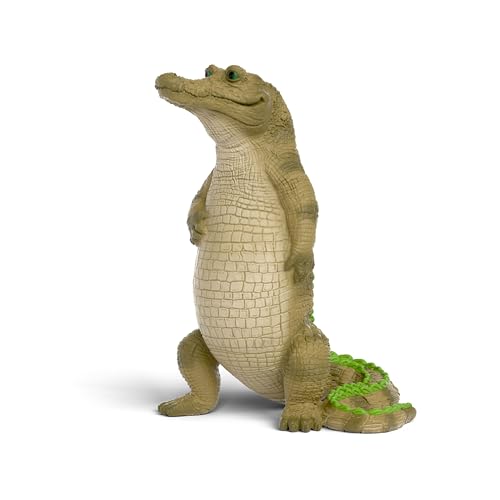 schleich DIE Schule DER MAGISCHEN Tiere | Rick 14913 | Tierfigur Krokodil aus dem Film | detailgetreue Sammelfiguren | Geschenk für Kinder & Sammler | ab 3 Jahre | 5 x 9 x 6 cm
