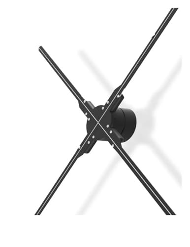 Reproductor de Publicidad Remoto LED de 100 cm/39,37 Pulgadas, 1024 Piezas, lámpara de Imagen holográfica, proyector de Holograma 3D, luz LED con Ventilador Imágenes vívidas