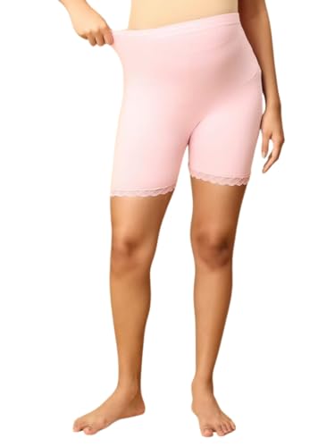 Image of The Mom Store Maternity Panties, Boyshorts Panties for Women - High Rise Maternity Wear, Full Rear Coverage Cotton Maternity Panty - Ideal for Pregnancy