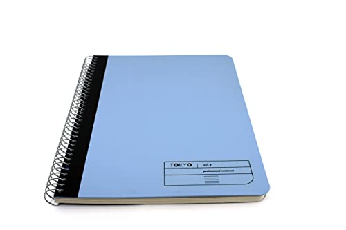 Confetti - Caderno Universitário A4+ 80 Folhas Pautado TOKYO Capa Azul