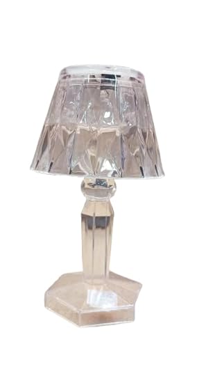 Manha's Cordless Table Lamp ? Portable Battery-Operated Mini Lamp with Golden Bulb Light Perfect for Desk, Bedroom, Living Room, Office, Outdoor, and Nightstand D?cor (5-Inch, Pack of 1). (Cone Shape)