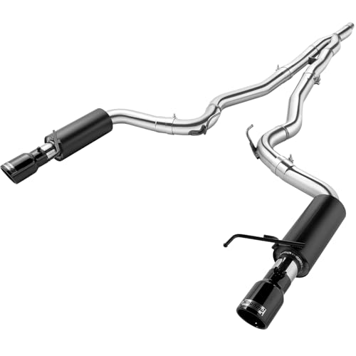 Exhaust Tailpipe Actuator - Updated Diagnostics - 2020 Ford Mustang GT500 9 SPBREW 3' Dual Cat Back Exhaust System Kit Rear Exit Fit for 2015-2023 Ford Mustang Street Version 2.3L Ecoboost Engine