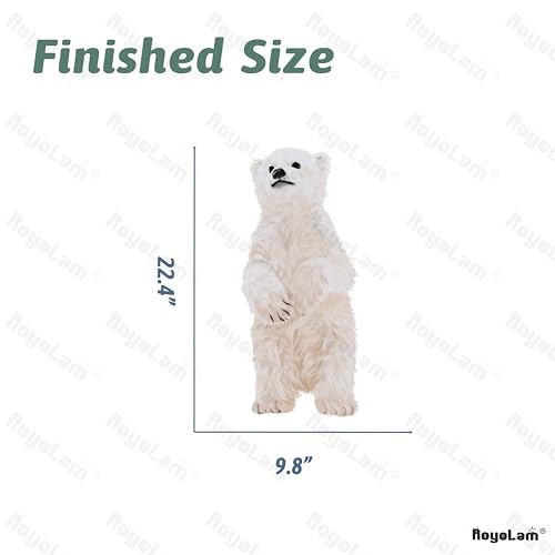 Vinilo decorativo Little Polar Bear para pared impermeable miniatura 5
