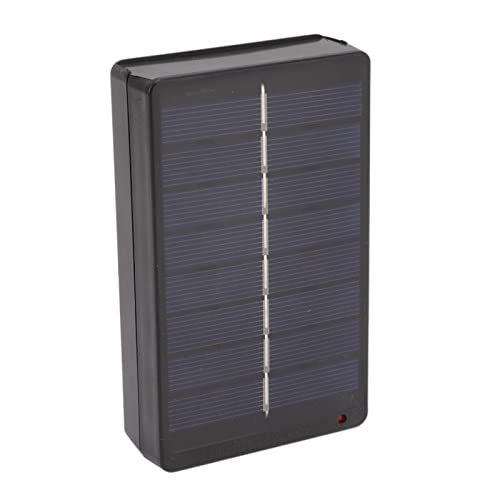 F&Y Solar Battery Charger Box 1W 4V &ndash; Portable Solar Panel Case for AA AAA 1.2V Rechargeable...