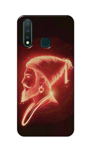 Image of PRINTFIDAA Printed Hard Back Cover Case for Vivo Y19 | Vivo U3 Back Cover (Chatrapati Shivaji Maharaj) -112