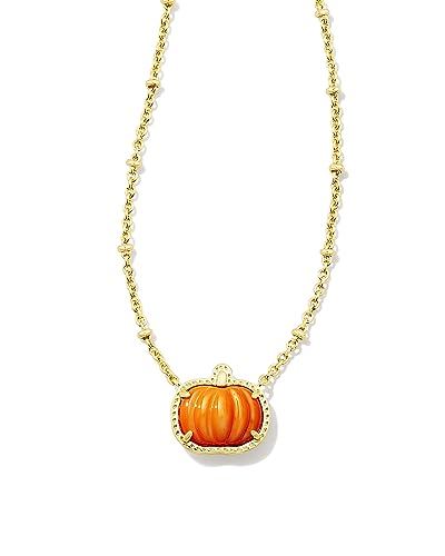 Kendra Scott Pumpkin Short Pendant Necklace, Fashion Jewelry for Women