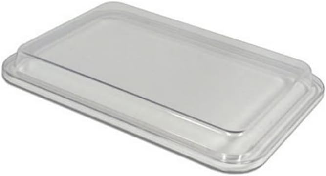 4/Pcs Clear Dental Procedure Set Up Flat Trays Cover Size B & F for Dental Procedure Tray (B)