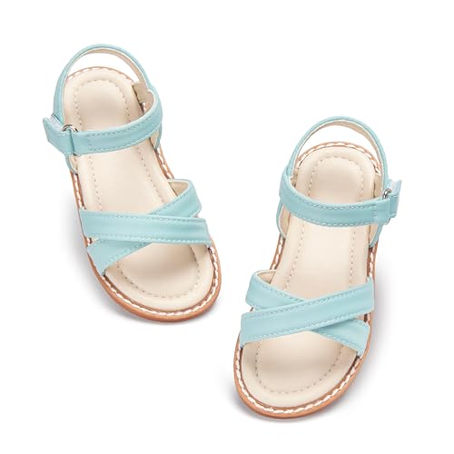 Image of ESTINE Girls Sandal Dress Shoe for Toddler /Little Kid Party School Shoe
