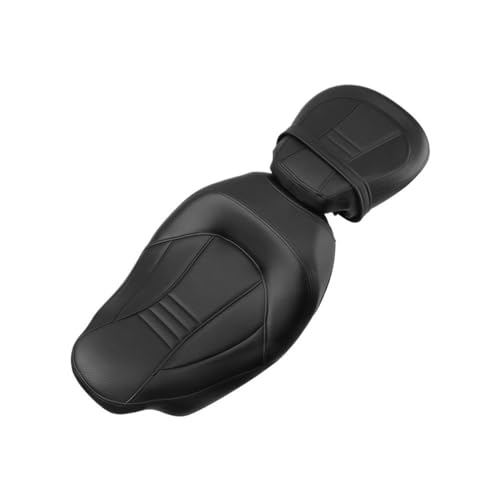 Asiento doble de cuero bajo para moto Touring y Road King 09-22