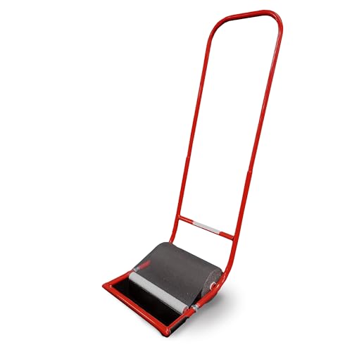 Original Sticker Burr Roller Remover Yard Tool Wide for Easy Yard Cleanup | Push Model 1.0 Burr & Sticker Removal | Effortless Goat Head Roller and Picker | 12" | Made in USA (Classic)
