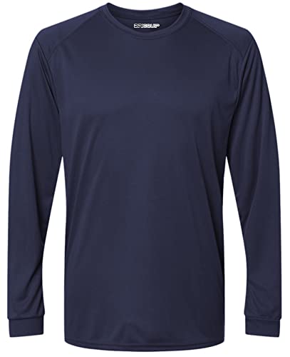 DRIEQUIP Men's UPF 50 UV Sun Protection Performance Long Sleeve T-Shirt Sizes XS-4XL