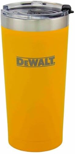 Miniatura 6 de DEWALT Vasos de acero inoxidable, amarillo, 20 onzas y 30 onzas (paquete de 2)