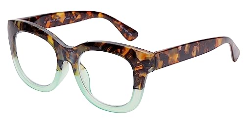 Image of Women's Limelight Blue Light Reading Glasses Round