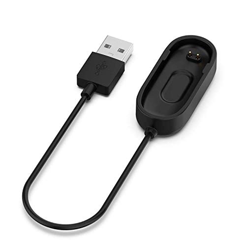 Image of Techonto Usb Power Adapter Fitness Band Charging Adapter Cable Designed For Xiaomi Mi Band 4 - Black