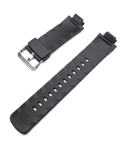 Timewheel Replacement Black Watch Band Compatible for Casio G Shock Watch G-300, G-301B, G-306X, G-350 & More