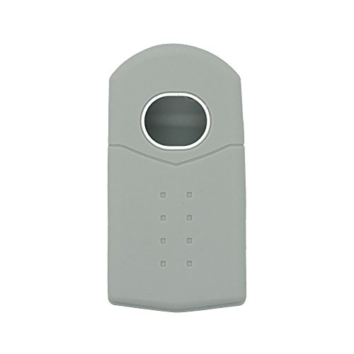 BROVACS Silicone Cover Protector Case Holder Skin Jacket Compatible with MAZDA 4 Button Flip Remote Key Fob CV2534 Grey - Image 2