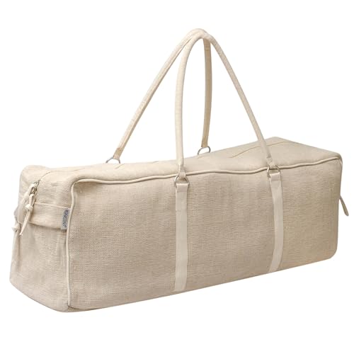 Yogatasche Yogibag Pro - Zip - Jute - 69 Cm - Natur