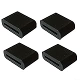 Honseadek Silikon-Luftfritteusen-Zubehör-Set mit Dampfblech-Ecken, quadratische Schutzhüllen und Backmattenabdeckungen, kompatibel mit den meisten luftgebratenen Herden (4 Stück)