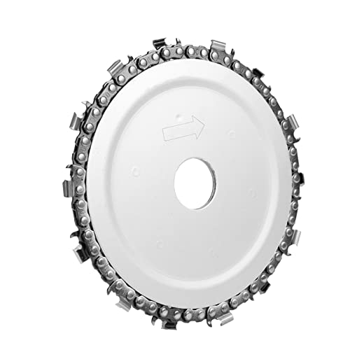 Bpjowvil HX-144-S 4-1/2 Inch Angle Grinder Disc 13 Teeth Chain Plate Wood Carving Disc Cutting Blade thumb #3