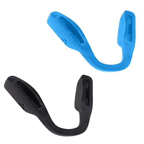 Image of BLAZERBUCK Replacement Nose Pads Piece for Oakley BXTR OO9280 Sunglass - Standard Fit | Low Bridge Fit