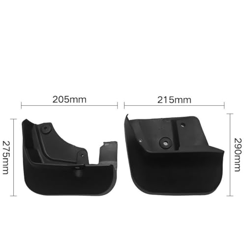 Guardabarros Subaru Forester 2008-2012 contra salpicaduras e impactos de coche 6