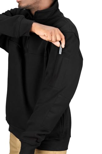 Maillot de survêtement Propper Station pull zippé homme sweat bleu vêtements de travail